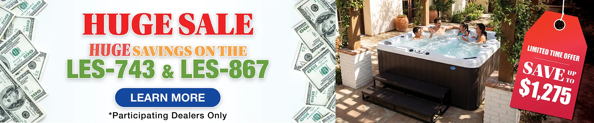 Calspas hot tub being used in a family setting - Miamisburg